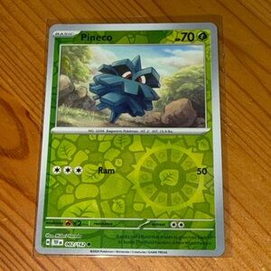 Pokémon Card - Pineco (HOLO)